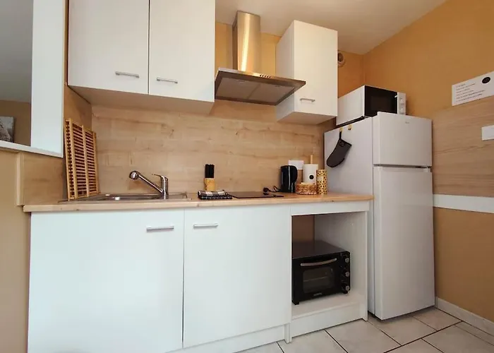 Appt Le Clocher Doree 4 Pers / Centre-ville/fibre/box Tv Apartamento Millau